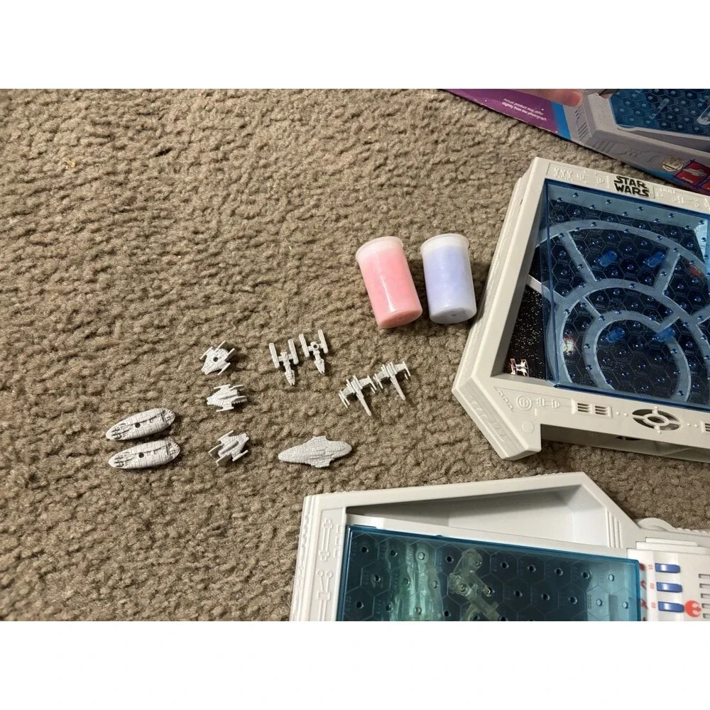 Tiger Electronics Star Wars Electronic Galactic Battle Board Game Sound Effects